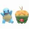 POCKET MONSTER Pokemon Figurer | Squirtle & Appletun Figurer