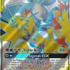 POCKET MONSTER Pokemon Kort | Moltres & Zapdos & Articuno Gx 66/68 Full Art