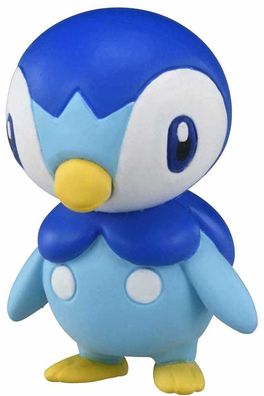 POCKET MONSTER Pokemon Figurer | Lille Japansk Piplup Figur