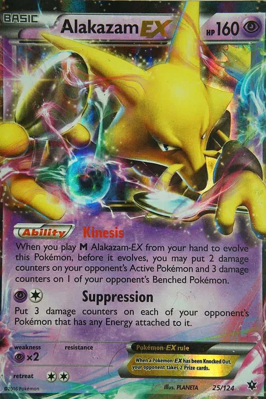 POCKET MONSTER Pokemon Kort | Alakazam Ex 25/124