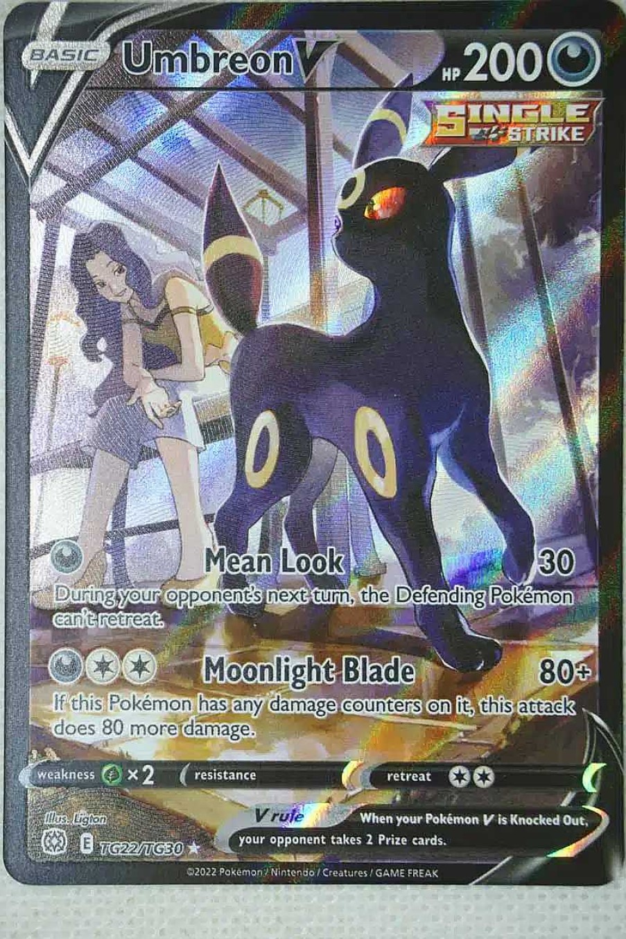 POCKET MONSTER Pokemon Kort | Umbreon V Tg22/Tg30