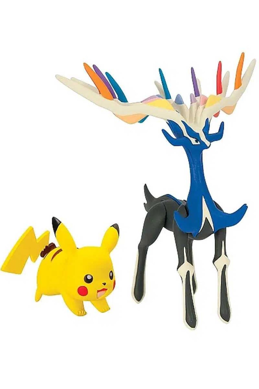 POCKET MONSTER Pokemon Figurer | Xerneas & Pikachu Figurer