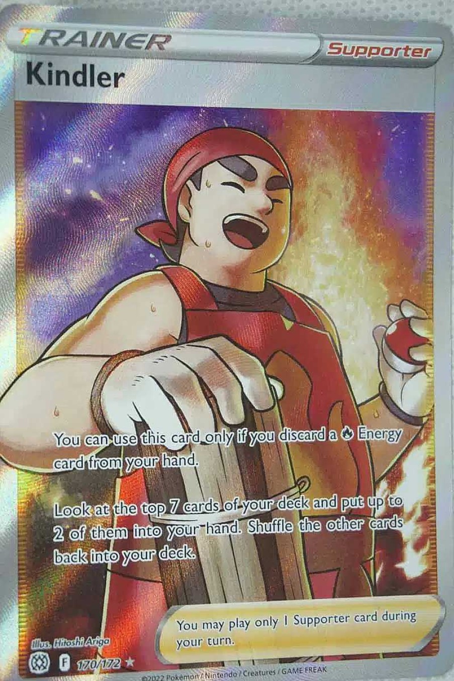 POCKET MONSTER Pokemon Kort | Kindler 170/172 Full Art