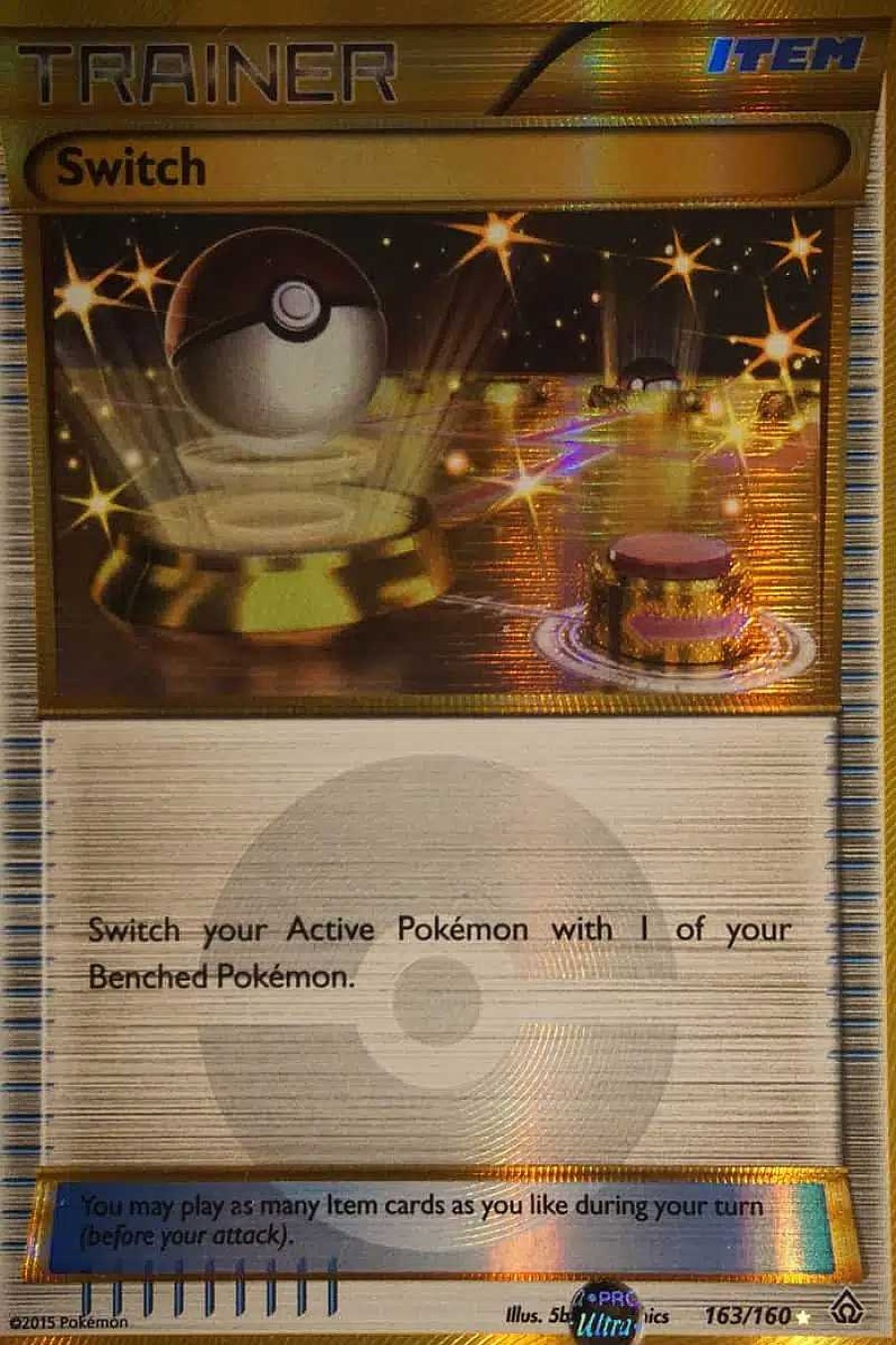 POCKET MONSTER Pokemon Kort | Switch 163/160 Secret Rare