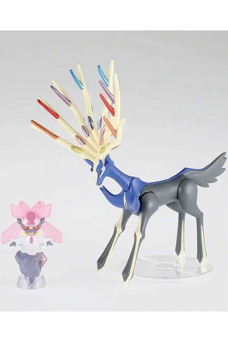 POCKET MONSTER Pokemon Figurer | Xerneas & Diancie Byg Selv Figurer