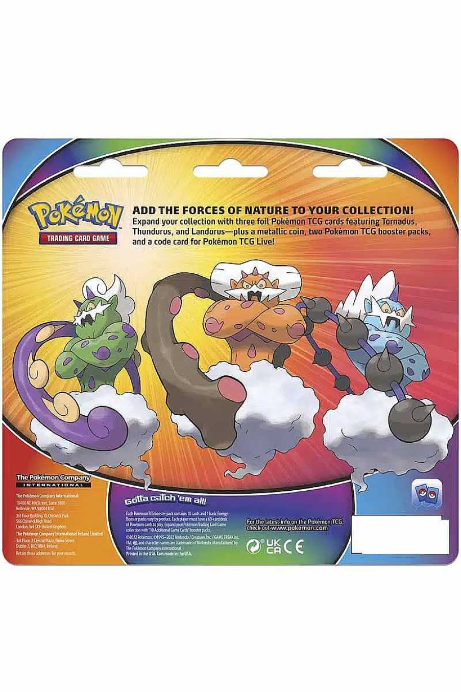 POCKET MONSTER Pokemon Kort | Blisterpakke Med Tornadus, Thundurus Og Landorus