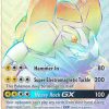 POCKET MONSTER Pokemon Kort | Alolan Golem Gx 113/111 Hyper Rare