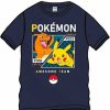 POCKET MONSTER Pokemon Til Bornevaerelset | Sort T Shirt Awesome Team Til Born