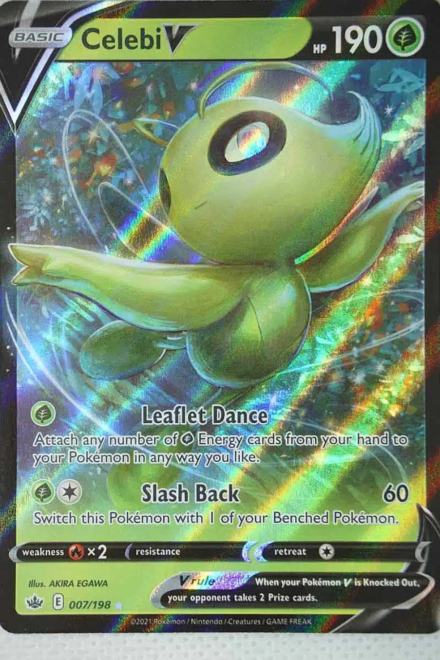 POCKET MONSTER Pokemon Kort | Celebi V 007/198