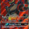 POCKET MONSTER Pokemon Kort | Incineroar Gx Sm38 Full Art