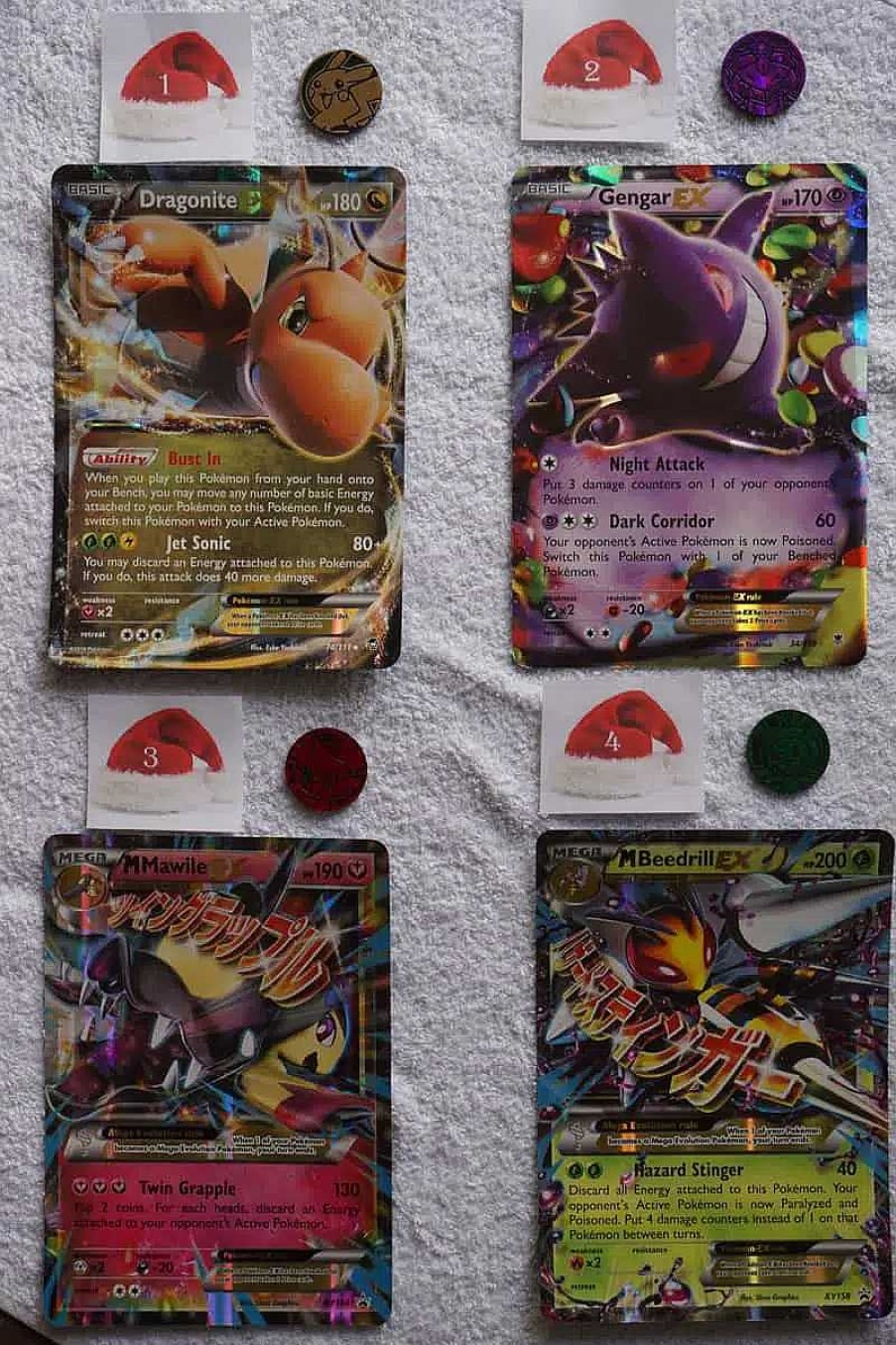 POCKET MONSTER Pokemon Kort | Pokemon Adventspakke Med Store Kort