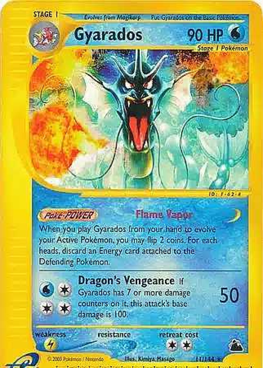 POCKET MONSTER Pokemon Kort | Gyarados 11/144 Rare