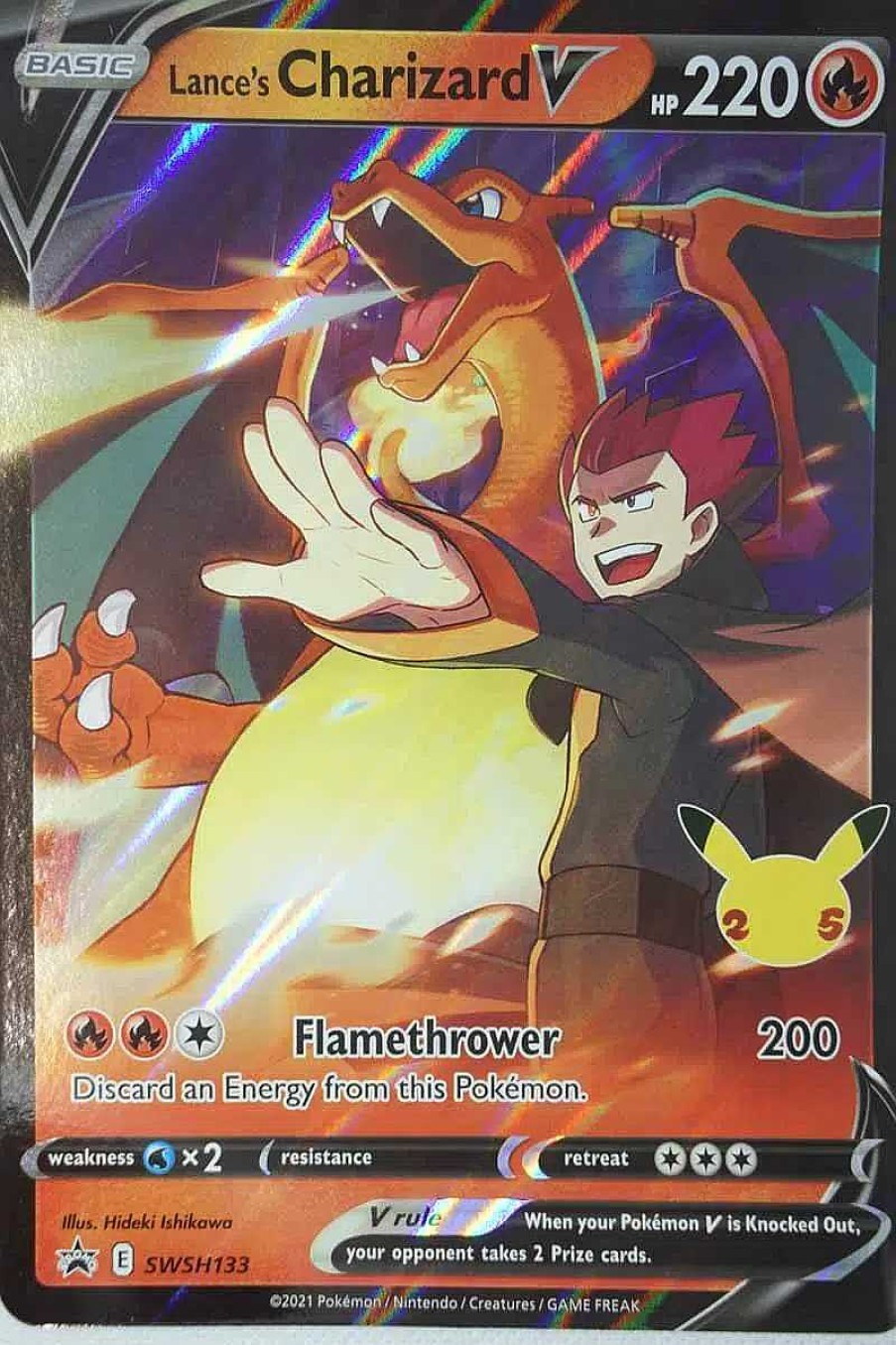 POCKET MONSTER Pokemon Kort | Celebrations Lance'S Charizard V Stor