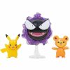 POCKET MONSTER Pokemon Figurer | Gastly Teddiursa Og Pikachu Figurer