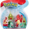 POCKET MONSTER Pokemon Figurer | Charmeleon, Bulbasaur Og Larvitar Figurer