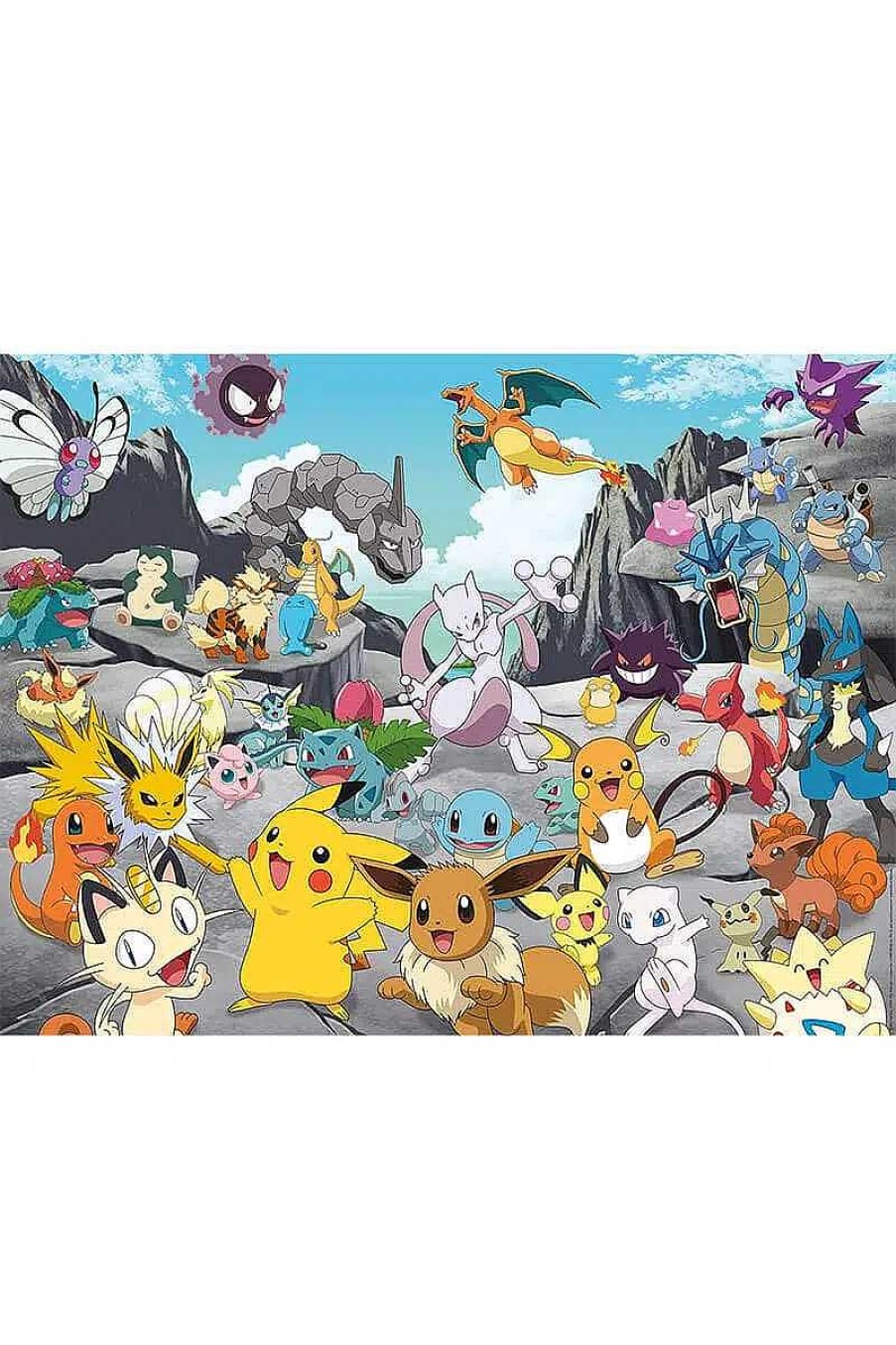 POCKET MONSTER Pokemon Til Bornevaerelset | Pokemon Ravensburger Puslespil Med 1500 Brikker