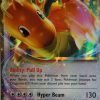 POCKET MONSTER Pokemon Kort | Dragonite Ex 72/108 Stor