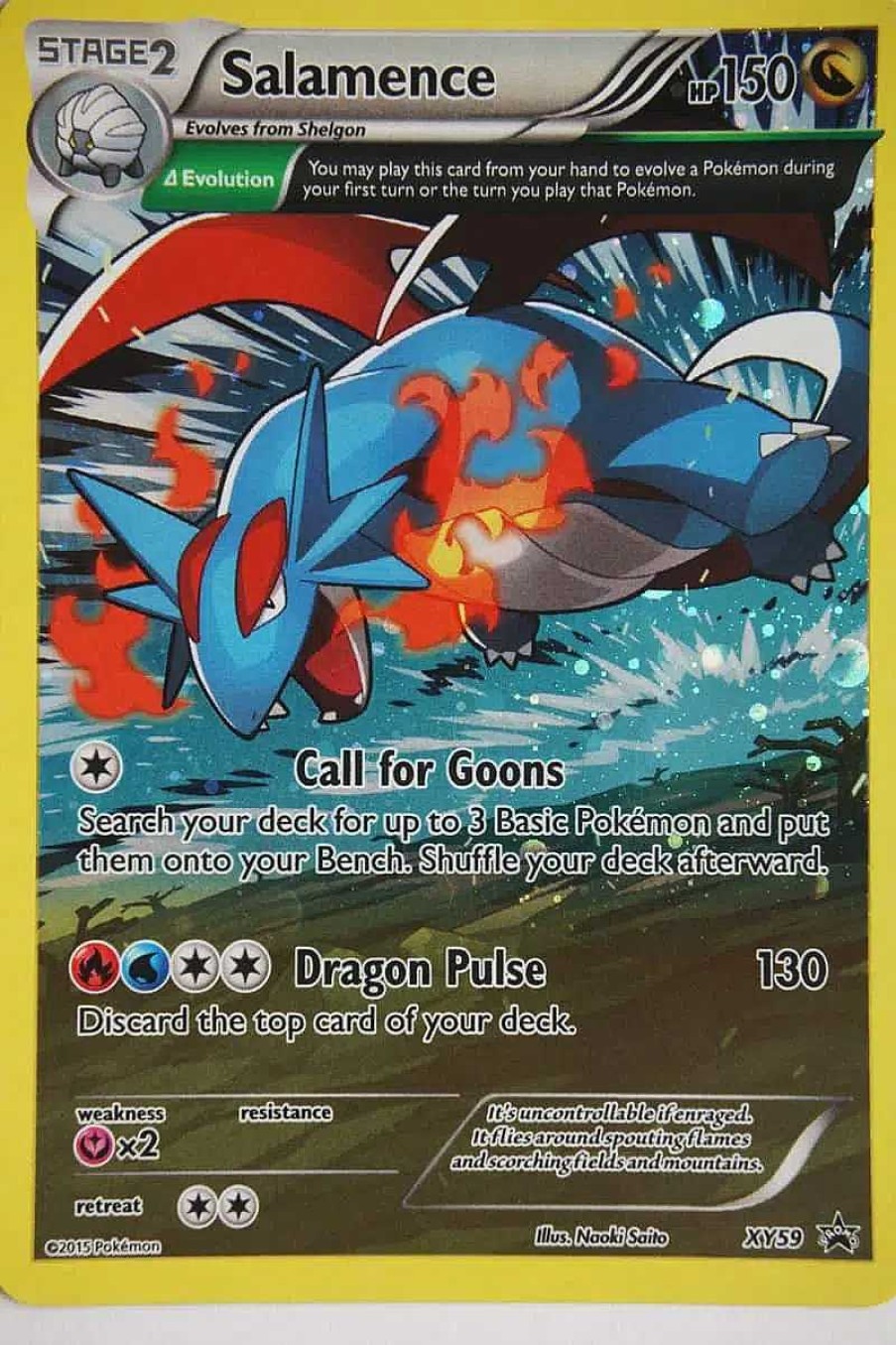 POCKET MONSTER Pokemon Kort | Salamence Xy59 Full Art