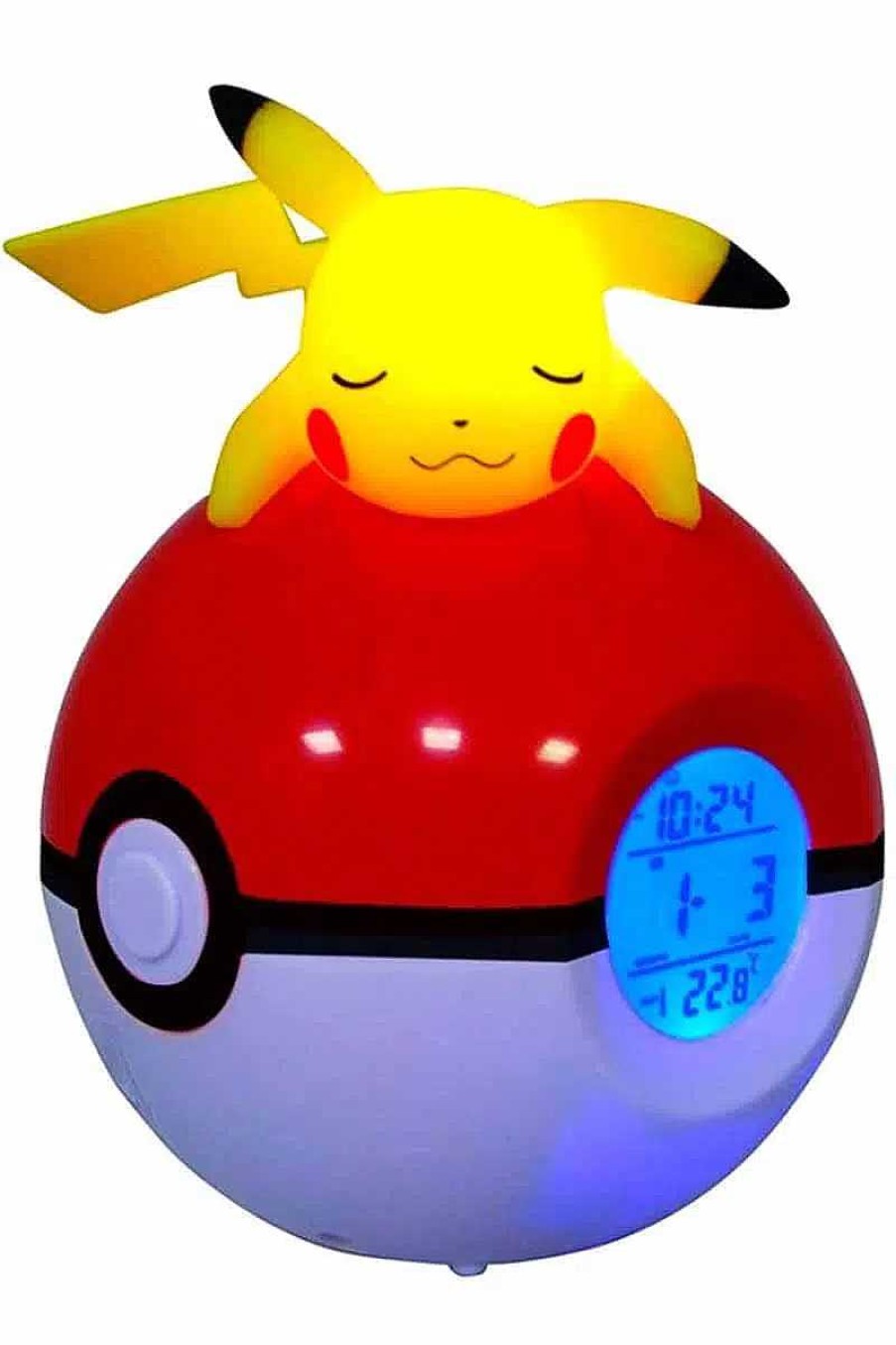 POCKET MONSTER Pokemon Til Bornevaerelset | Pikachu Vaekkeur Og Lampe