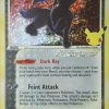 POCKET MONSTER Pokemon Kort | Umbreon Gold Star 17/17 Classic Collection