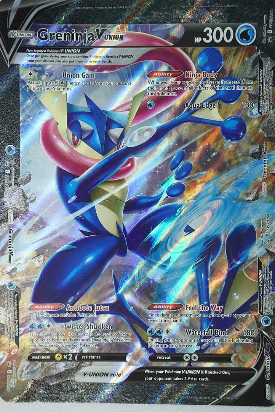 POCKET MONSTER Pokemon Kort | Greninja V Union Swsh156 Stor