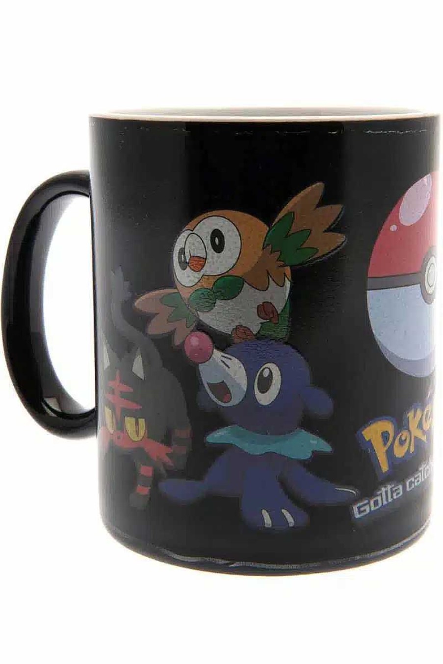 POCKET MONSTER Pokemon Til Bornevaerelset | Rowlet Popplio Litten Krus Med Farveskift