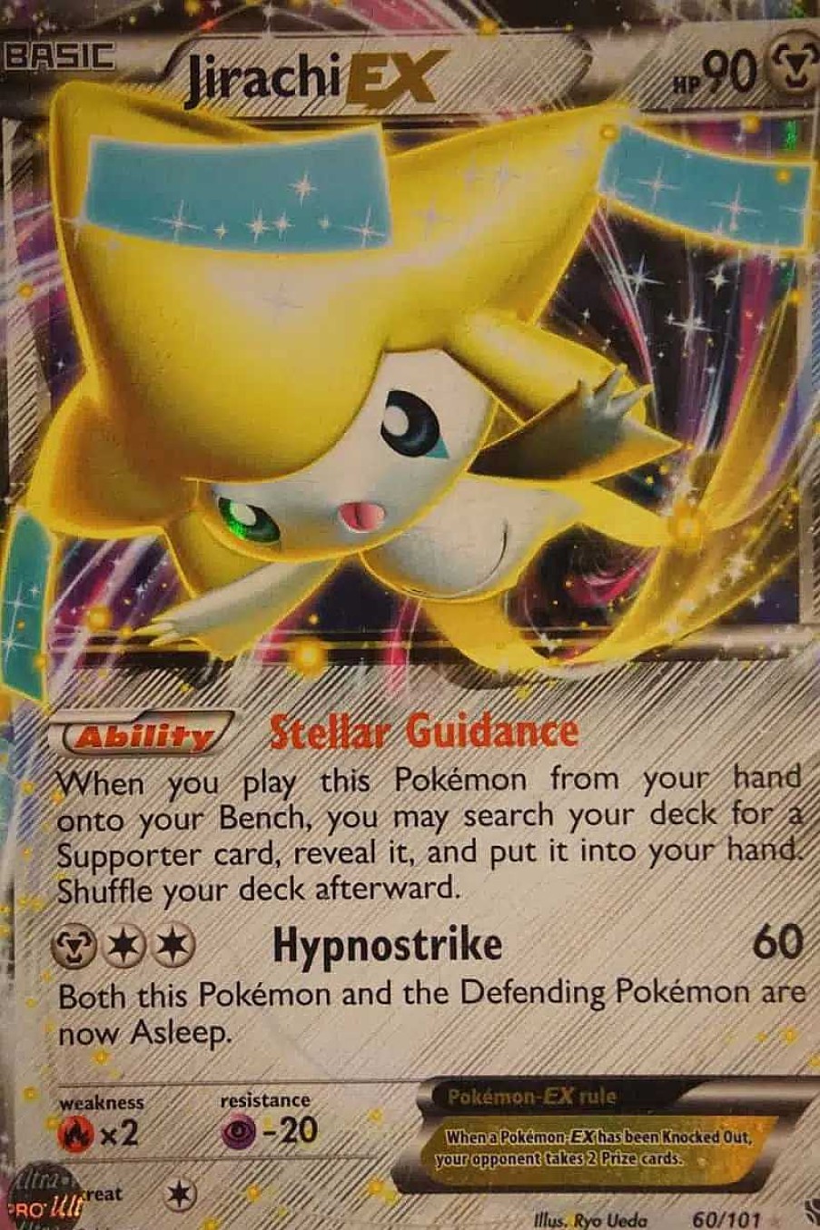 POCKET MONSTER Pokemon Kort | Jirachi Ex 60/101