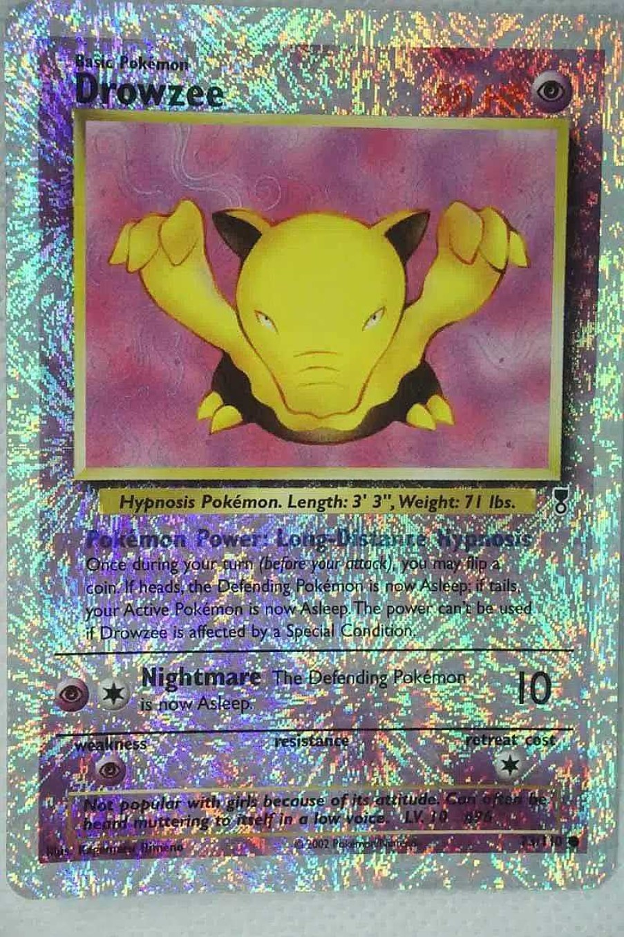 POCKET MONSTER Pokemon Kort | Drowzee 73/110 Special Holo Edition