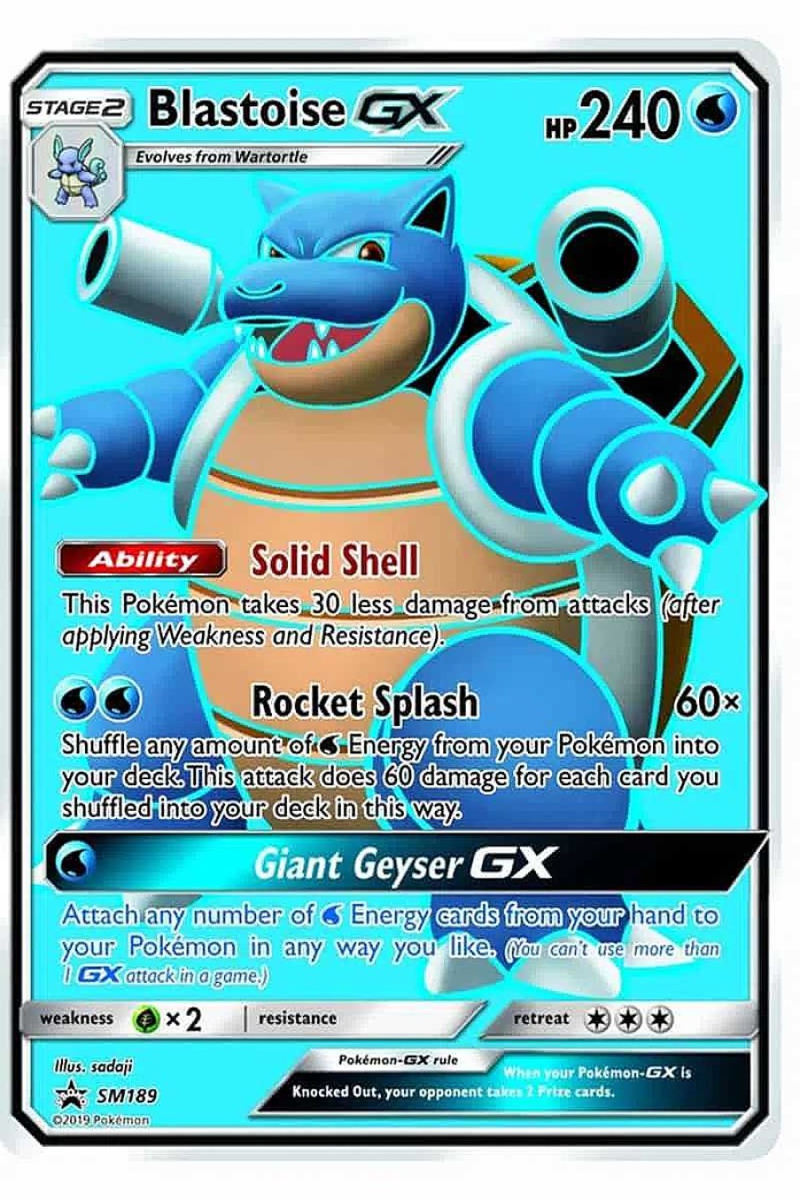 POCKET MONSTER Pokemon Kort | Blastoise Gx Sm189 Stor