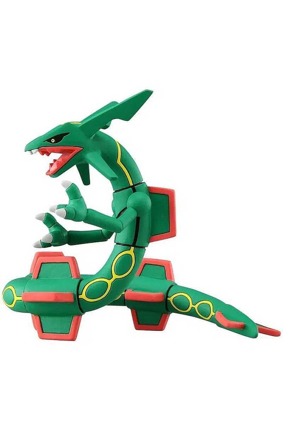 POCKET MONSTER Pokemon Figurer | Japansk Rayquaza Figur