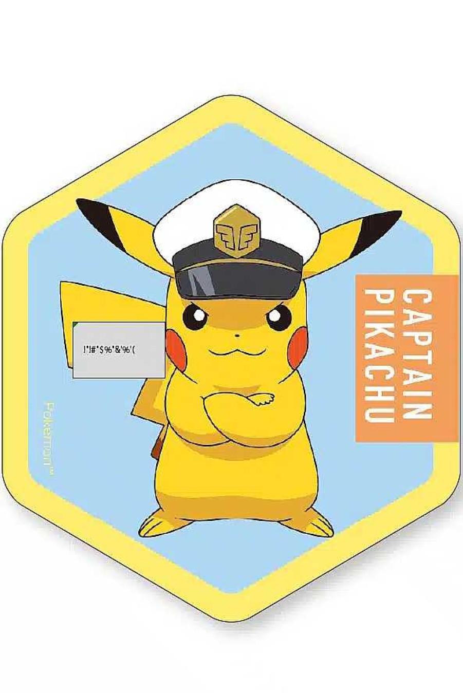 POCKET MONSTER Pokemon Til Bornevaerelset | Pokemon Magnet Med Pikachu Som Kaptajn