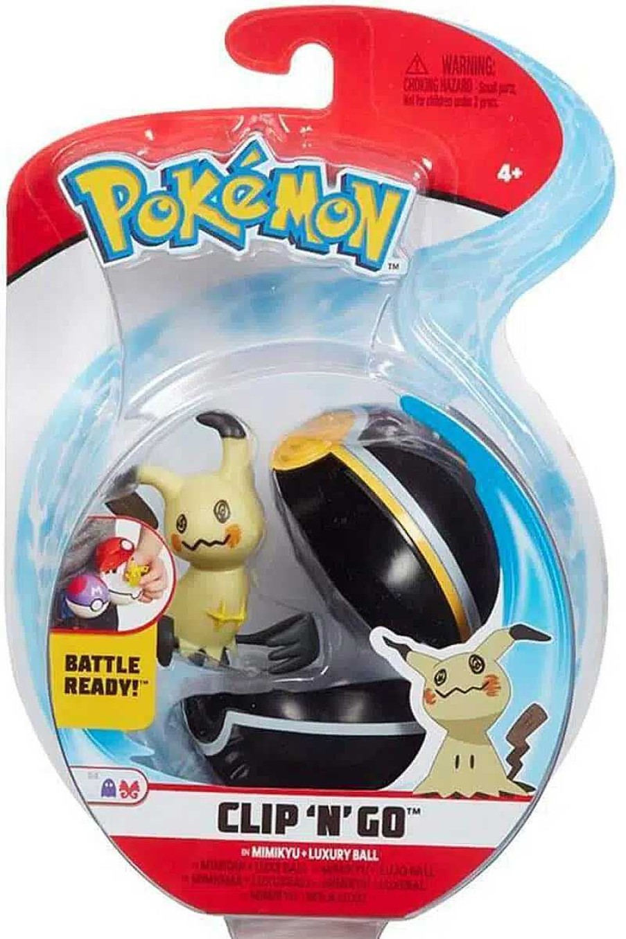 POCKET MONSTER Pokemon Figurer | Mimikyu & Luxury Ball